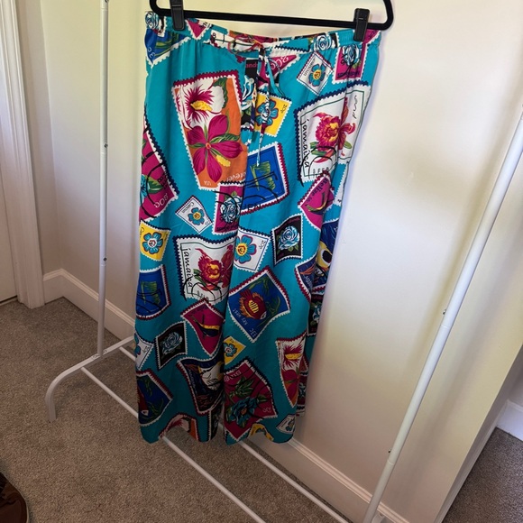 Tiny Pants - Colorful Floral Women's Pants